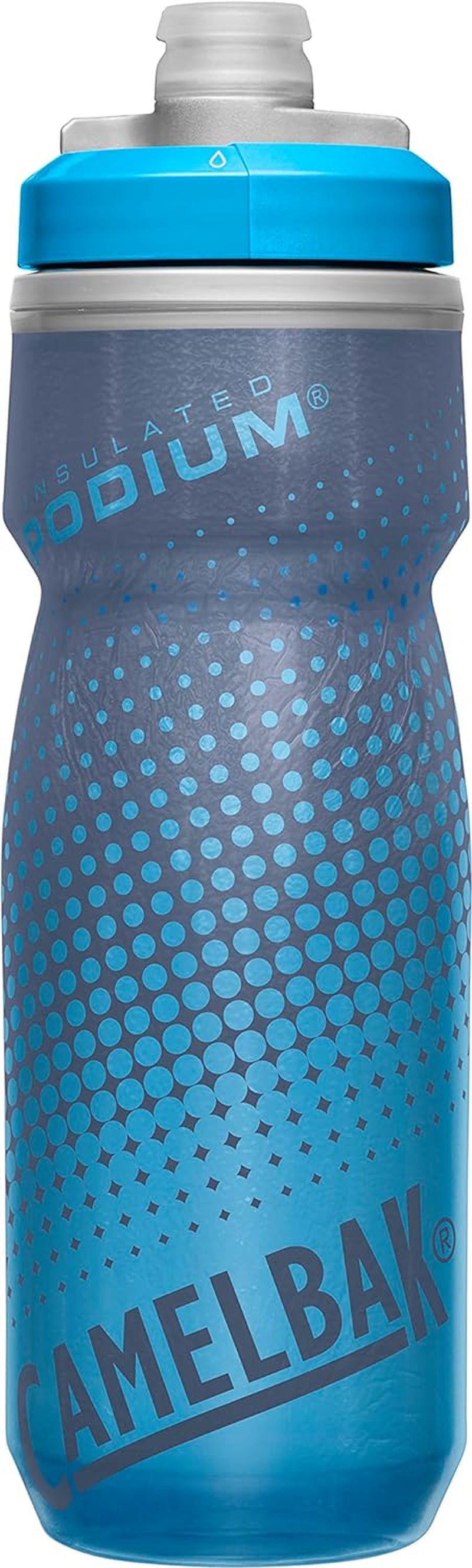 Load image into Gallery viewer, CamelBak Podium Chill Insulated Bike Water Bottle - Easy Squeezee - Fits Most Bike Cages - 21Oz, Black
