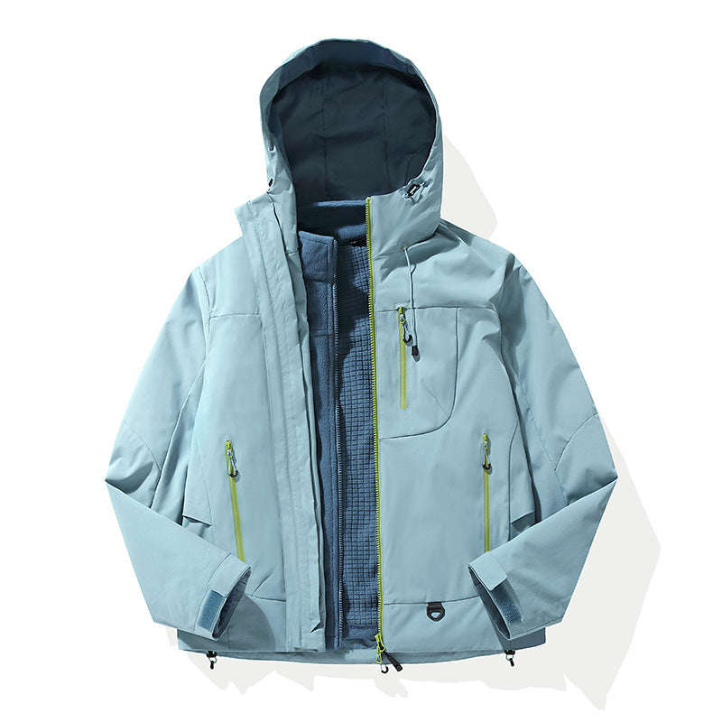 Load image into Gallery viewer, Three-in-One Windproof Waterproof Jacket
