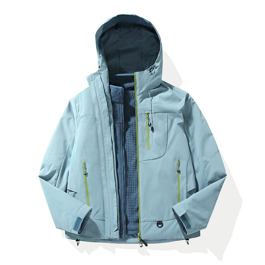 Three-in-One Windproof Waterproof Jacket