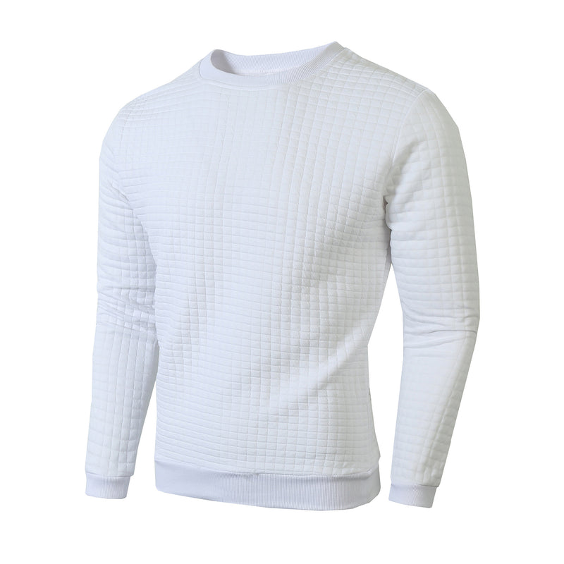 Load image into Gallery viewer, Men's Checkered Long Sleeve Sweatshirt
