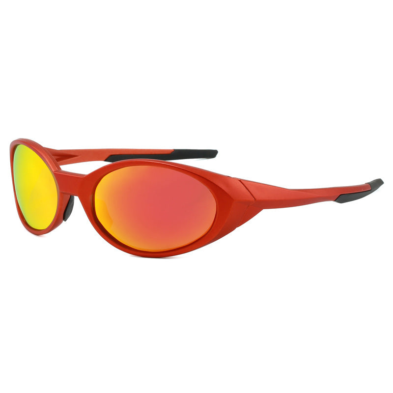 Load image into Gallery viewer, Oval Polarized Sports Sunglasses

