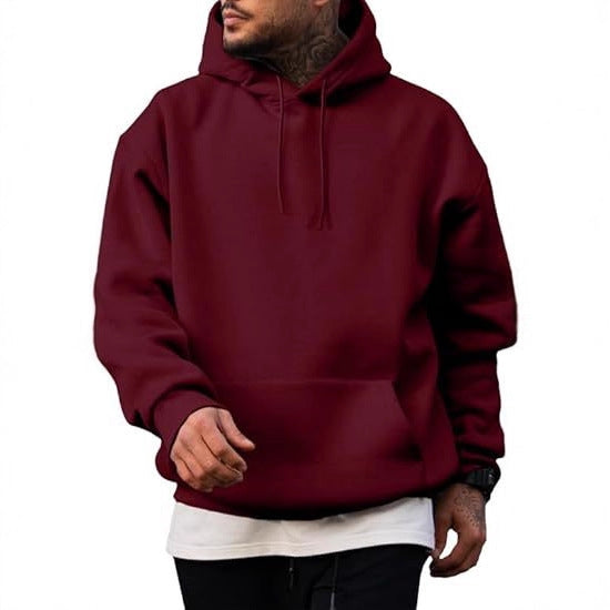 Load image into Gallery viewer, Men's Cotton-Blend Pullover Hoodie
