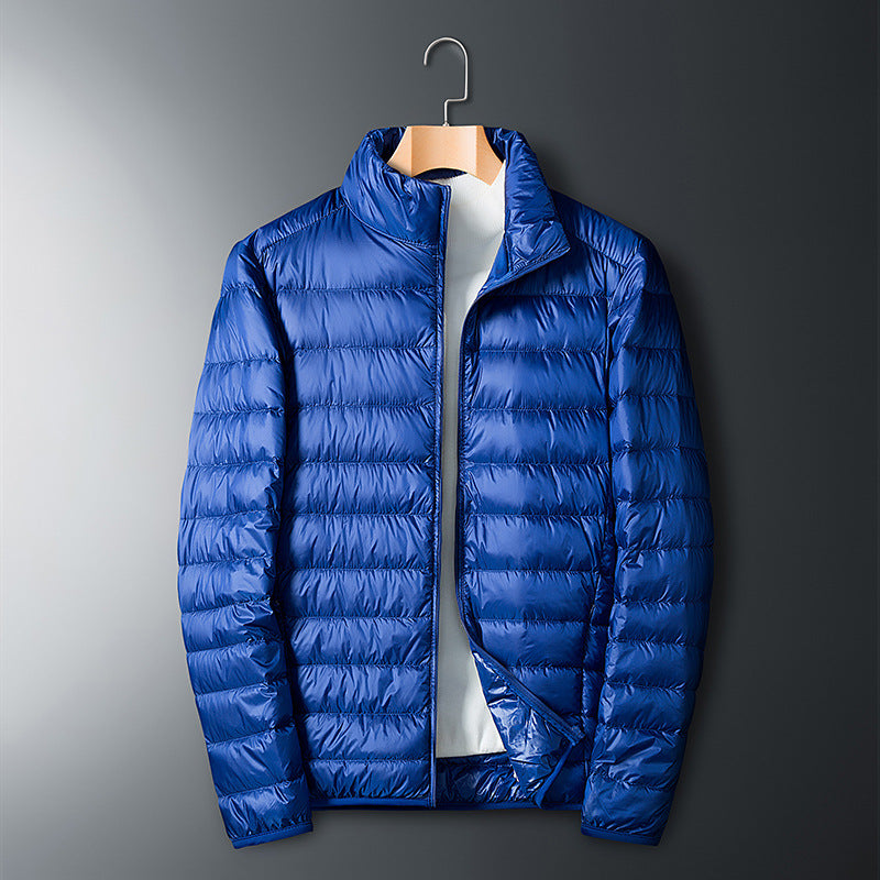 Load image into Gallery viewer, Lightweight White Duck Down Jacket

