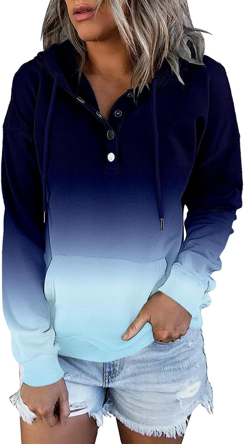 Load image into Gallery viewer, Womens Hoodies Sweatshirts with Kangaroo Pockets
