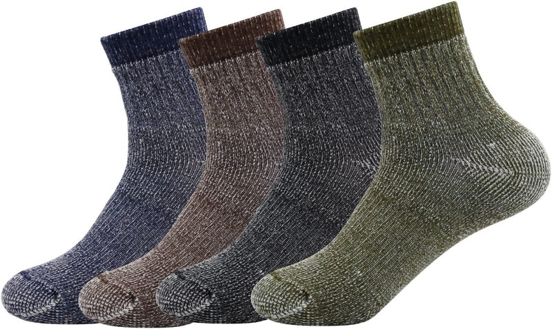 Load image into Gallery viewer, Men&#39;s Merino Wool Hiking Socks-Thermal Warm,4 Pack
