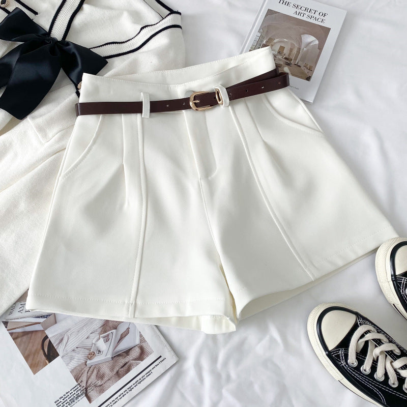 Load image into Gallery viewer, Womens High Waist Wide Leg Shorts
