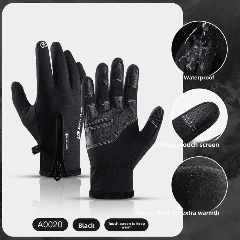 Load image into Gallery viewer, Thick and warm fleece gloves for Outdoor Activities
