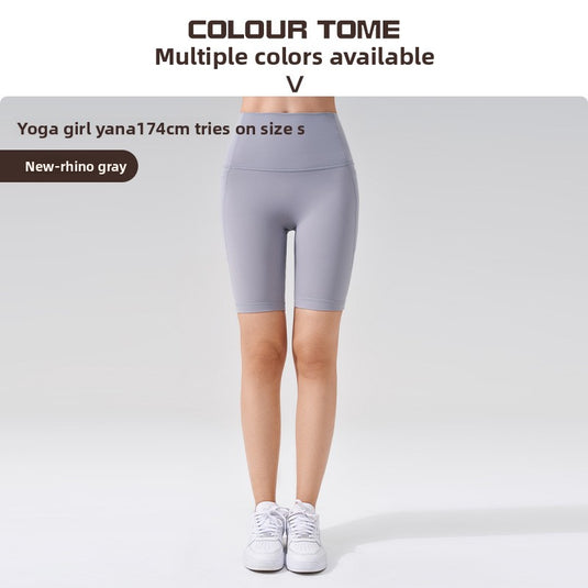High Waist Yoga Fitness Shorts