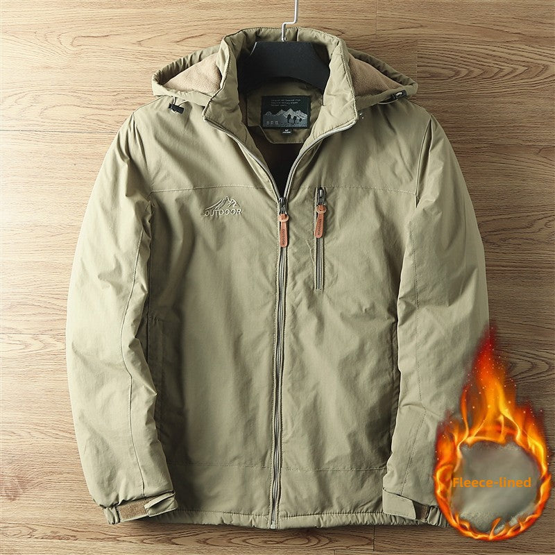 Load image into Gallery viewer, Mens Fleece Lined Outdoor Jacket
