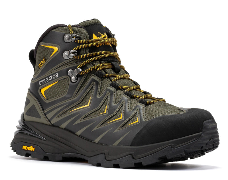 Load image into Gallery viewer, Botas Pro Metallic Green 6 Inch Waterproof Hiking Boots with VIBRAM® Traction Lug Outsole  BP22111
