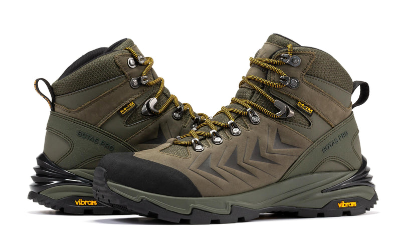 Load image into Gallery viewer, Botas Pro Olive 6 Inch Waterproof Hiking Boots with VIBRAM® Traction Lug Outsole  BP22123
