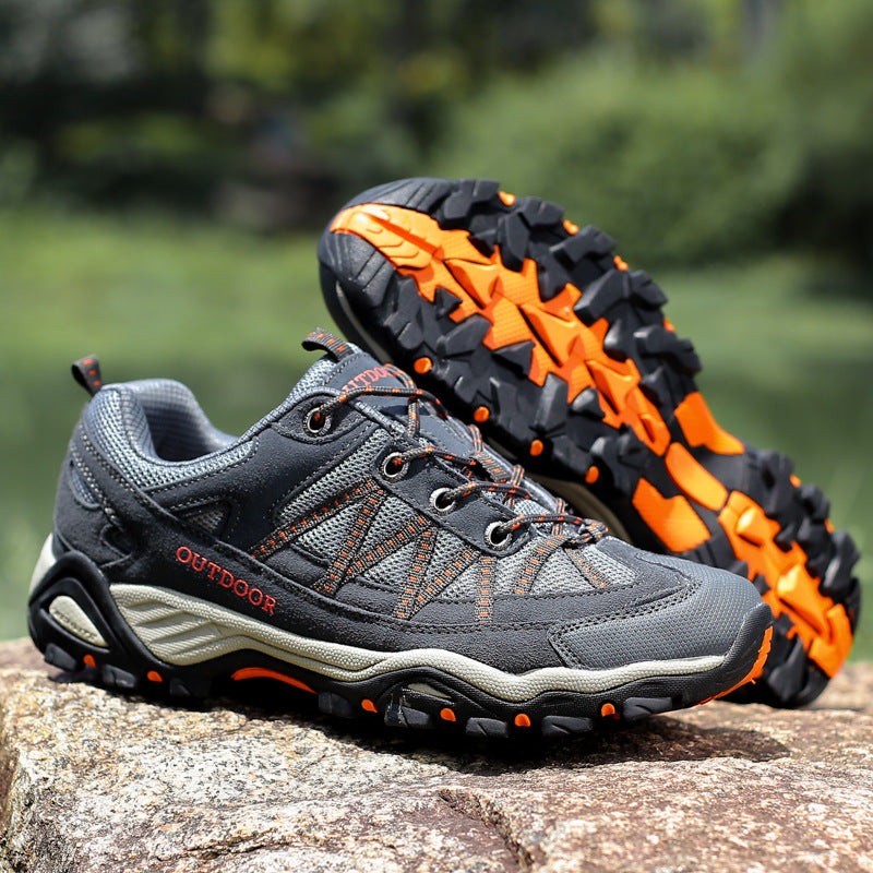 Load image into Gallery viewer, Genuine Leather Outdoor Hiking Shoes
