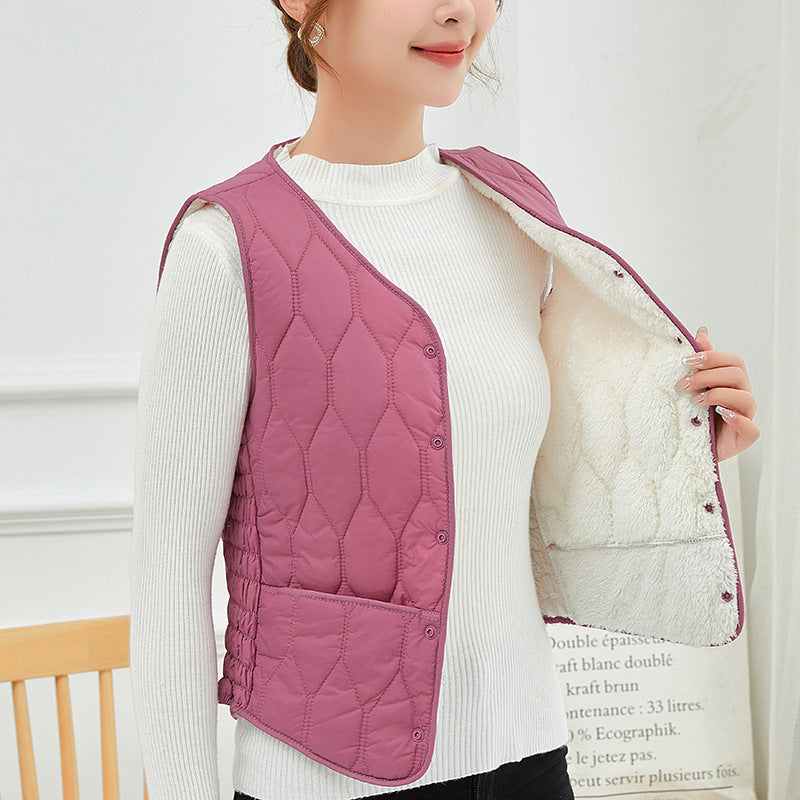 Load image into Gallery viewer, Womens Fleece Vest
