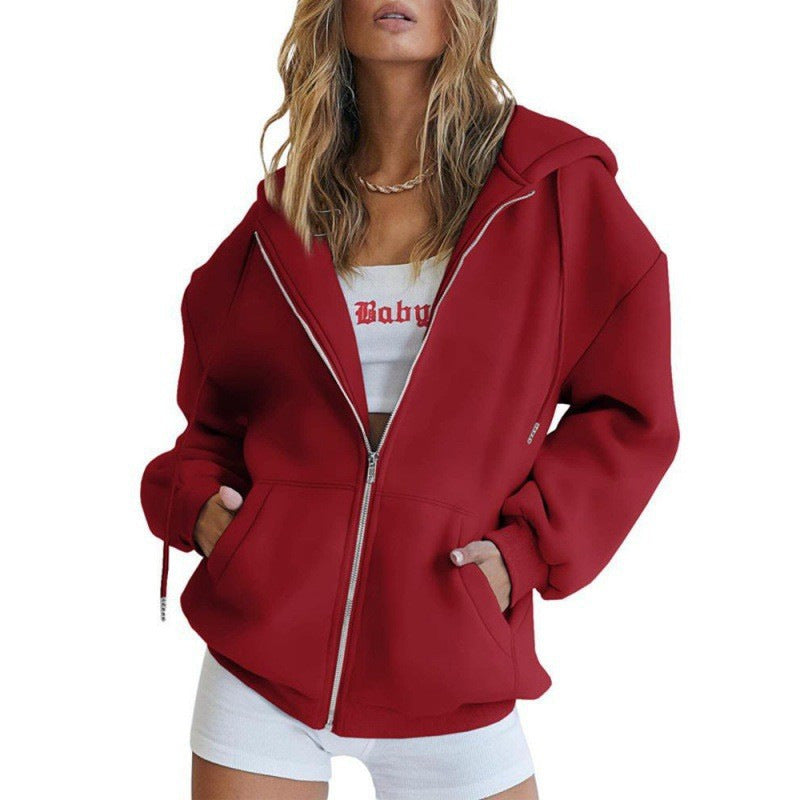 Load image into Gallery viewer, Casual Drawstring Hoodie with Pockets
