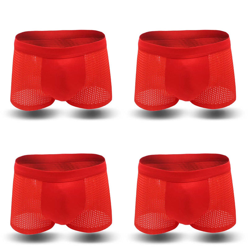 Load image into Gallery viewer, Men's Breathable Striped Boxer Underwear
