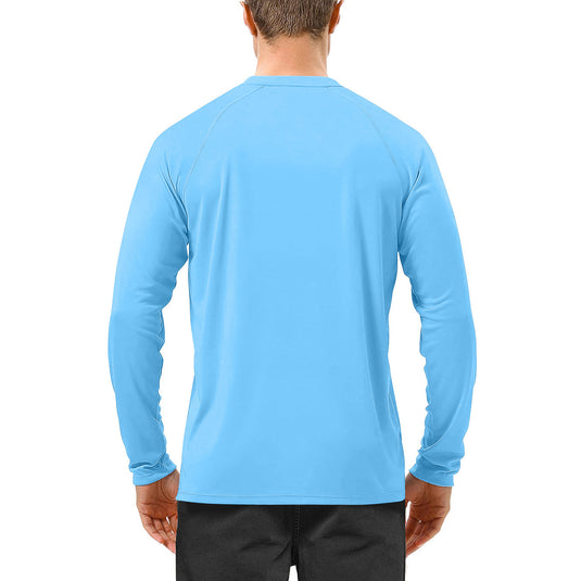 Sun-protective long-sleeved stretch garment
