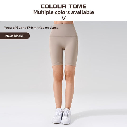 High Waist Yoga Fitness Shorts