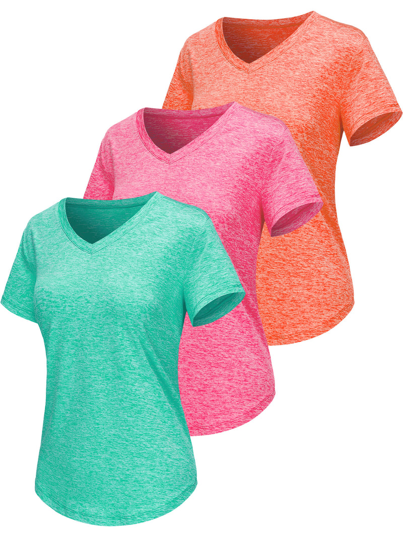 Load image into Gallery viewer, Women's Quick-Dry V-Neck Sports Shirts
