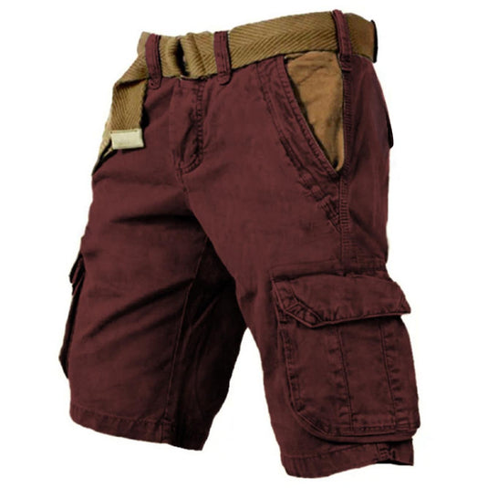 Men's Summer Cargo Shorts Loose Fit