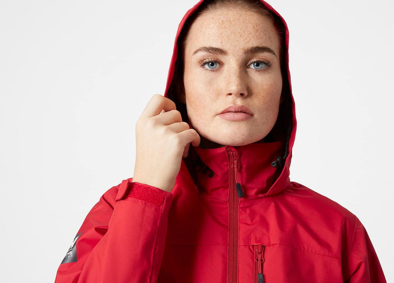 Load image into Gallery viewer, Women&#39;s Crew Hooded Waterproof Sailing Jacket
