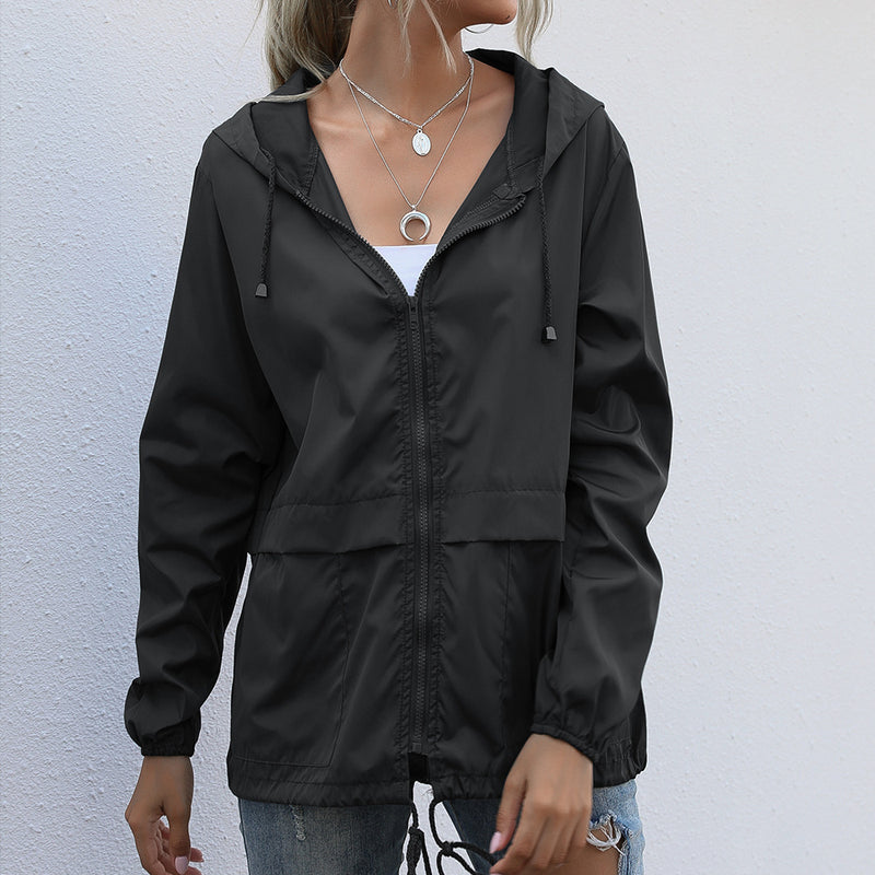 Load image into Gallery viewer, Lightweight Zipper Hoodie Jacket
