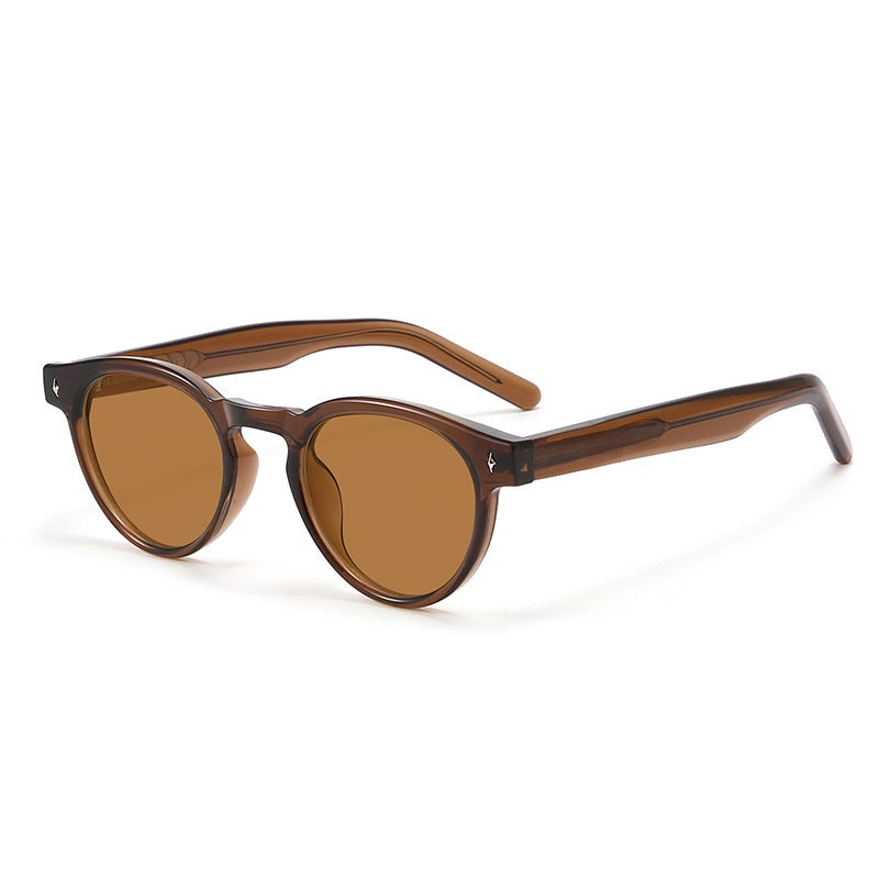Load image into Gallery viewer, Retro Round Polarized Sunglasses
