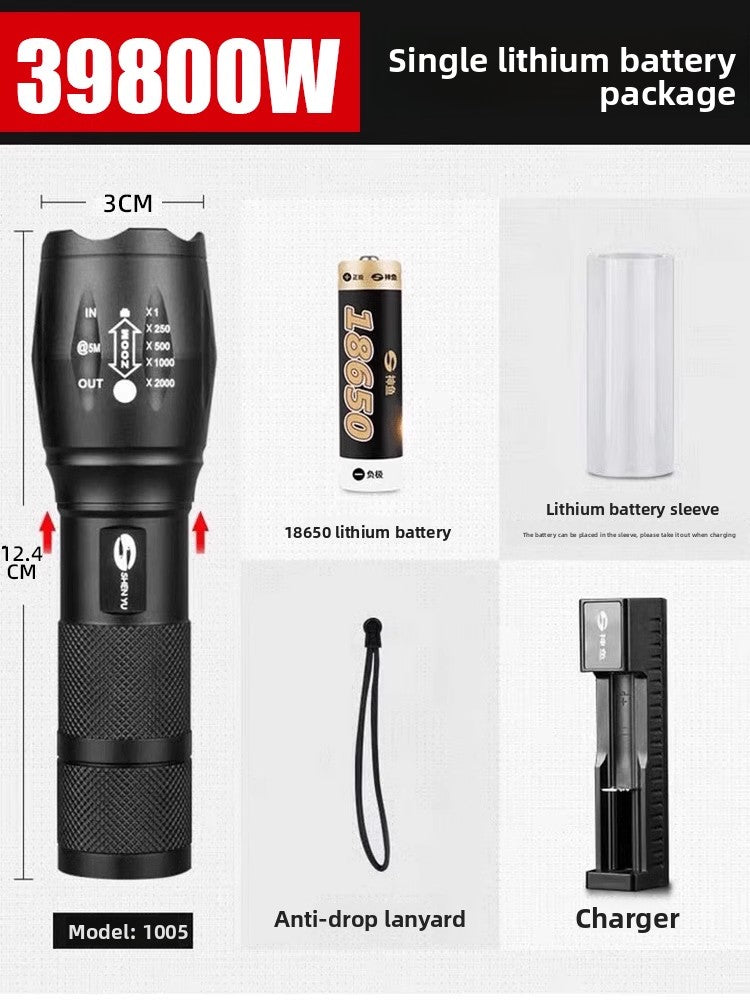 Load image into Gallery viewer, Rechargeable LED Flashlight
