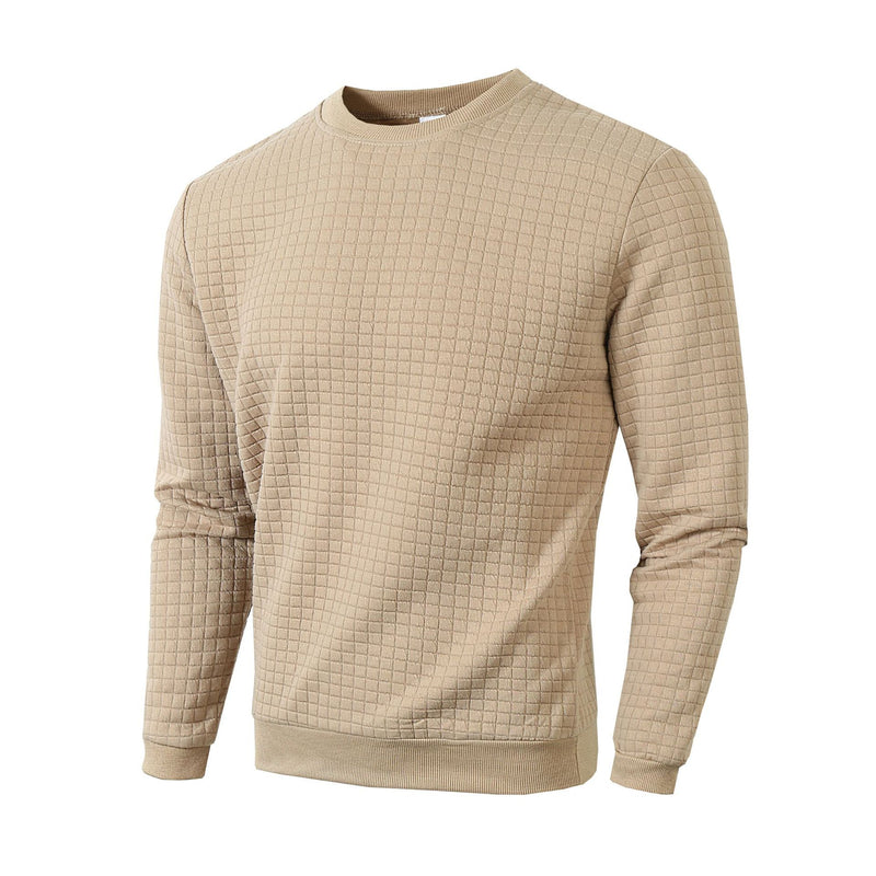Load image into Gallery viewer, Men's Checkered Long Sleeve Sweatshirt
