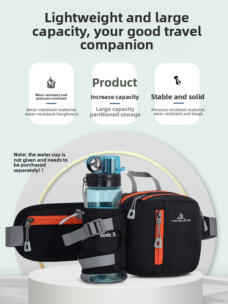 Load image into Gallery viewer, Multifunctional Sports Waist Pack with Water Bottle Holder
