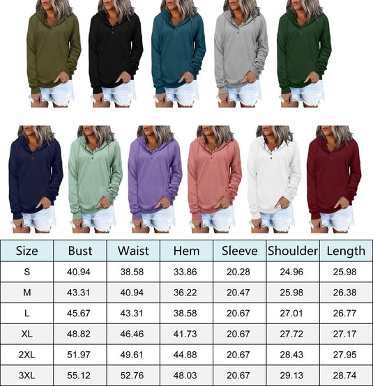 Womens Hoodies Sweatshirts with Kangaroo Pockets