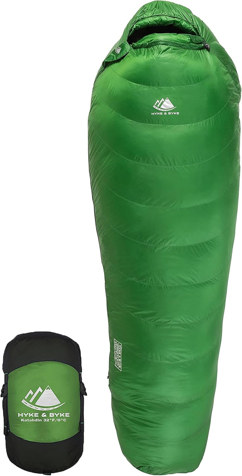 Load image into Gallery viewer, Katahdin 32 F Hiking &amp; Backpacking Sleeping Bag - 4 Season, 625FP Ultralight, Water Resistant - Short
