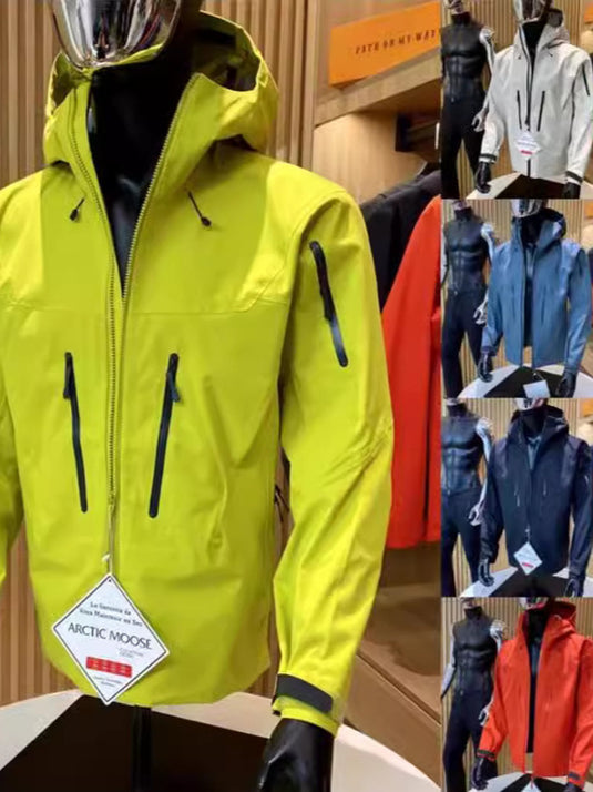Outdoor Waterproof Windproof Climbing Jacket