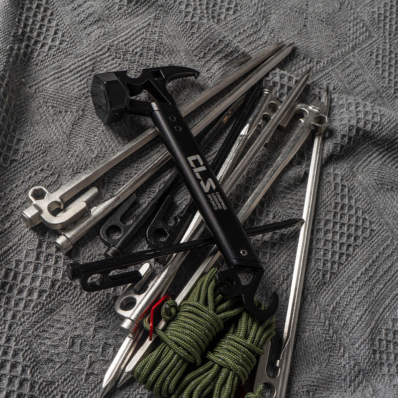 Load image into Gallery viewer, Multifunctional Miniature Tent Hammer
