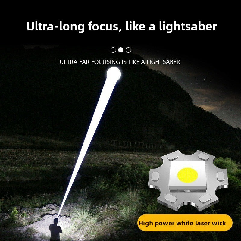 Load image into Gallery viewer, Rechargeable Zoom Flashlight with Digital Display
