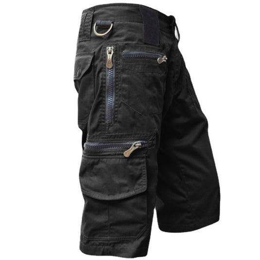 Men's Cropped Cotton Casual Pants