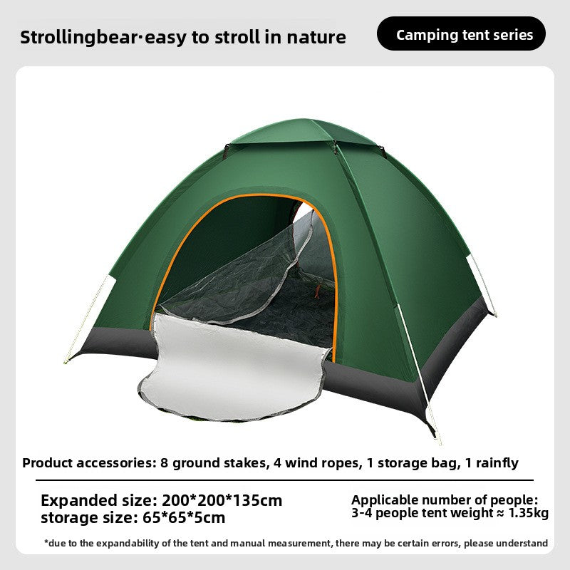 Load image into Gallery viewer, Automatic Pop Up Camping Tent with Sun Protection
