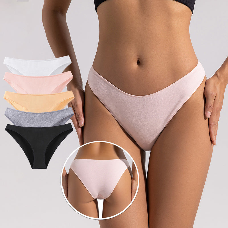 Load image into Gallery viewer, Women's Cotton Low Waist Breathable Underwear
