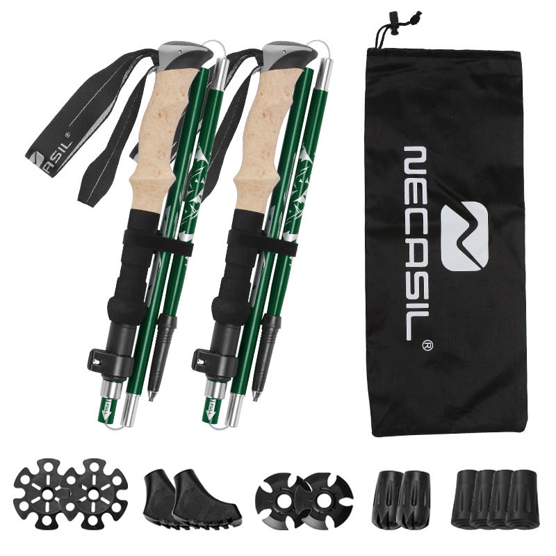 Load image into Gallery viewer, Ultra-light Telescopic Folding Trekking Poles
