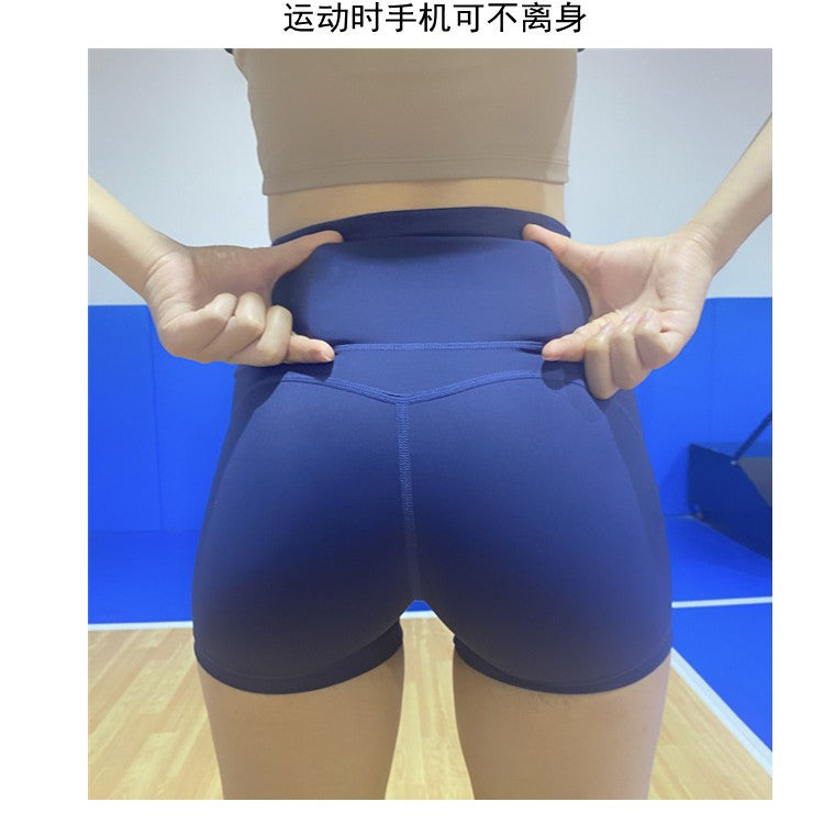 Load image into Gallery viewer, Womens Seamless Yoga Running Shorts
