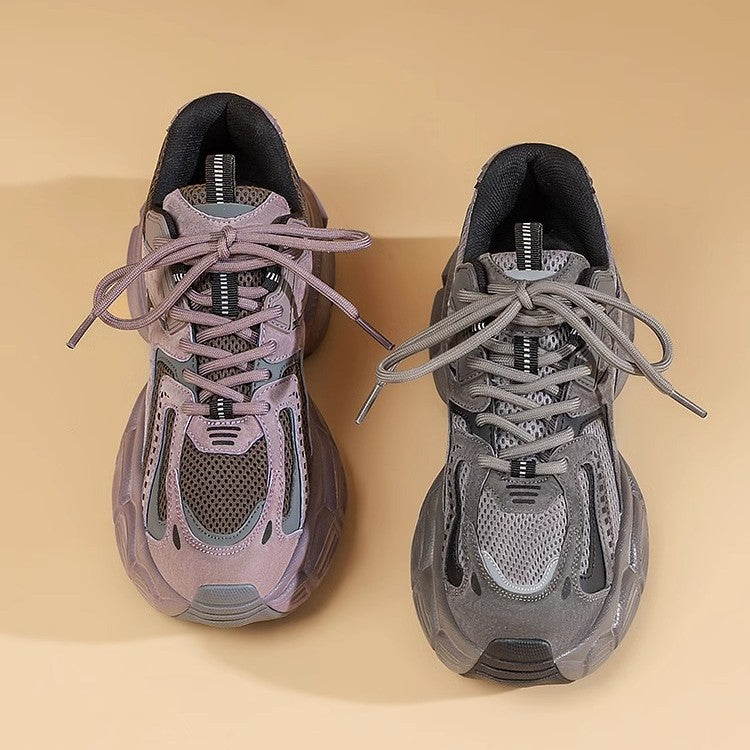 Load image into Gallery viewer, Women's Platform Casual Sneakers Breathable Mesh Running Shoes
