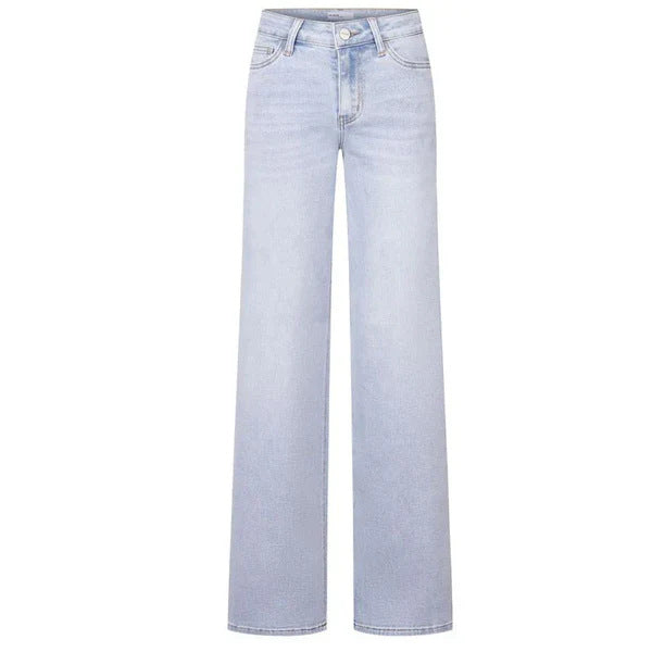 Load image into Gallery viewer, Women's High Waist Straight Leg Stretch Jeans
