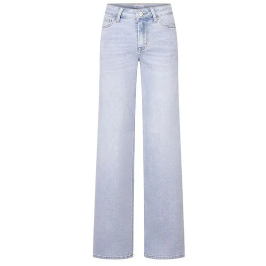 Women's High Waist Straight Leg Stretch Jeans
