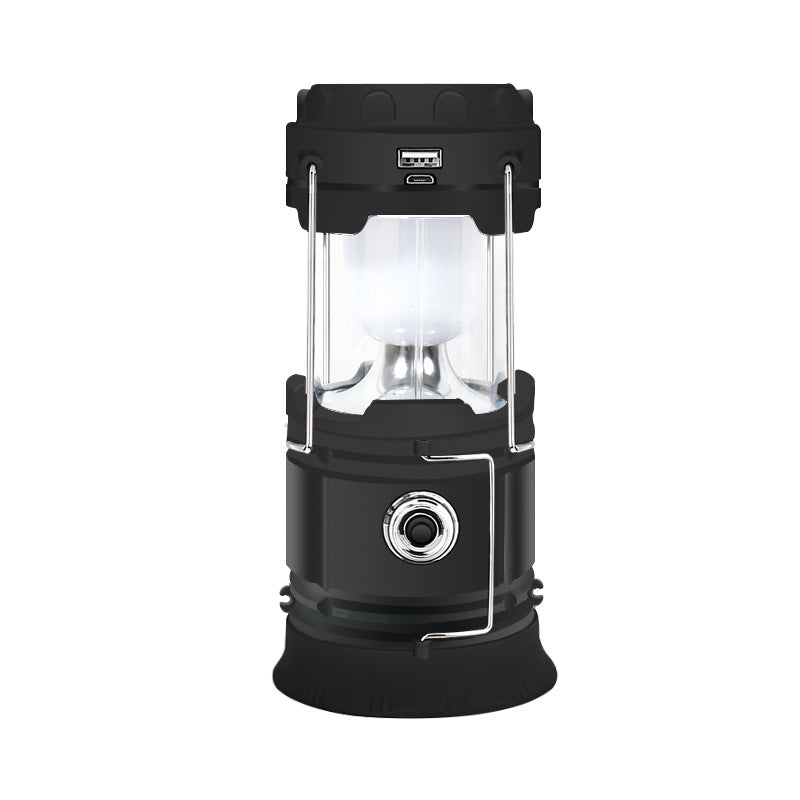 Load image into Gallery viewer, Portable Solar USB Camping Lantern Light
