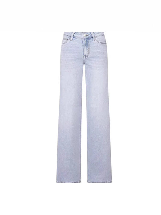 Women's High Waist Straight Leg Stretch Jeans