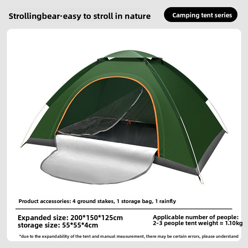 Load image into Gallery viewer, Automatic Pop Up Camping Tent with Sun Protection
