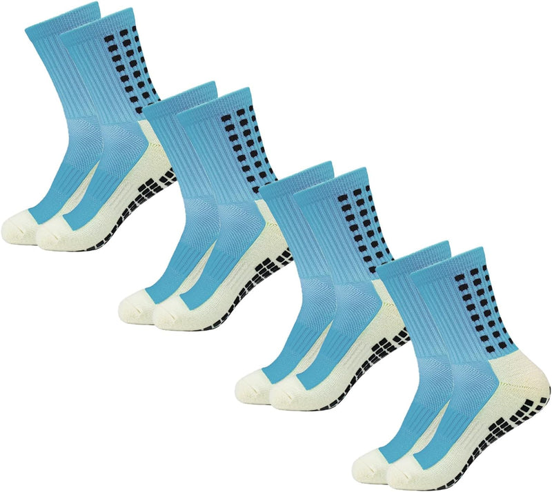 Load image into Gallery viewer, Grip Non Slip Sports and outdoor socks, 4 Pair
