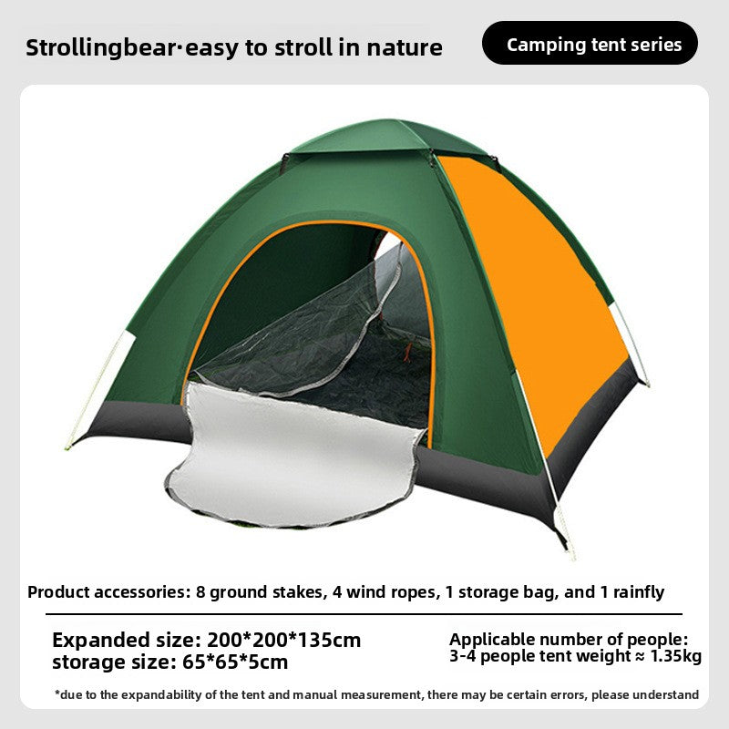 Load image into Gallery viewer, Automatic Pop Up Camping Tent with Sun Protection
