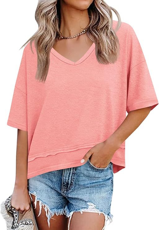 Load image into Gallery viewer, Women's V-Neck Sleeveless T-Shirt
