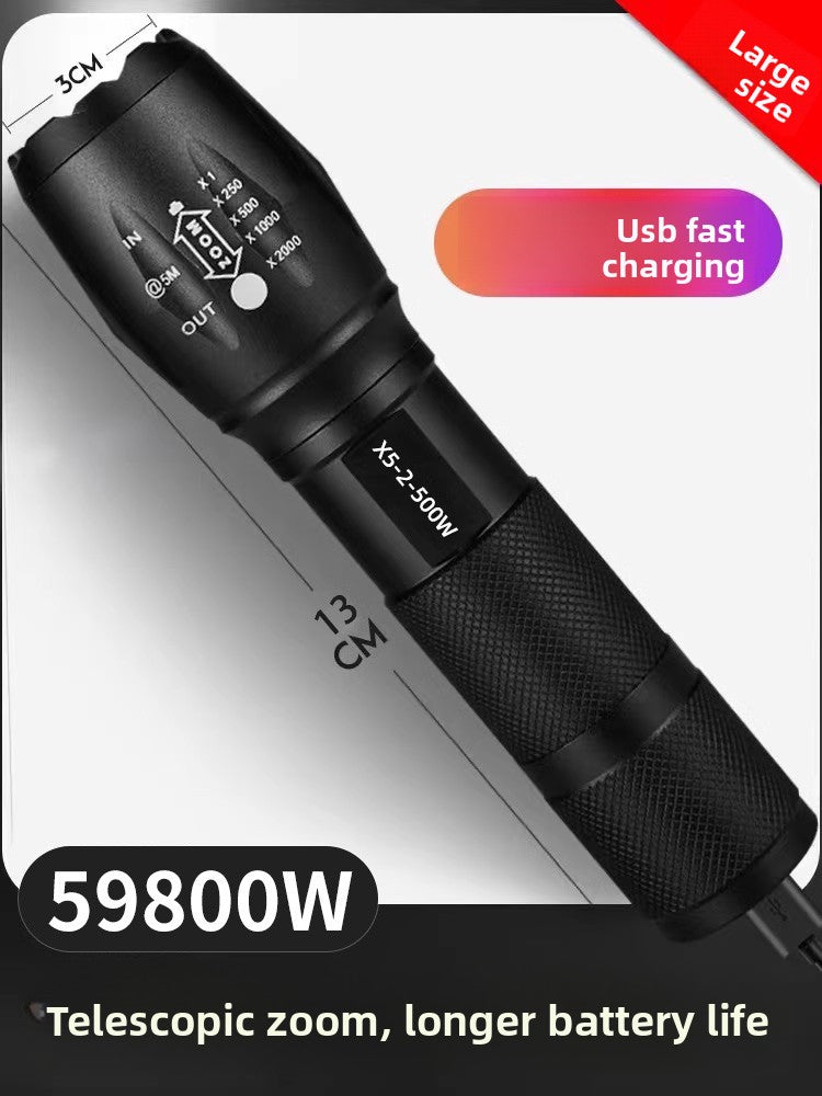 Load image into Gallery viewer, Rechargeable LED Flashlight
