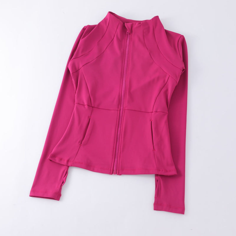 Load image into Gallery viewer, Women's Fitness Zipper Jacket Long Sleeve Sun Protection
